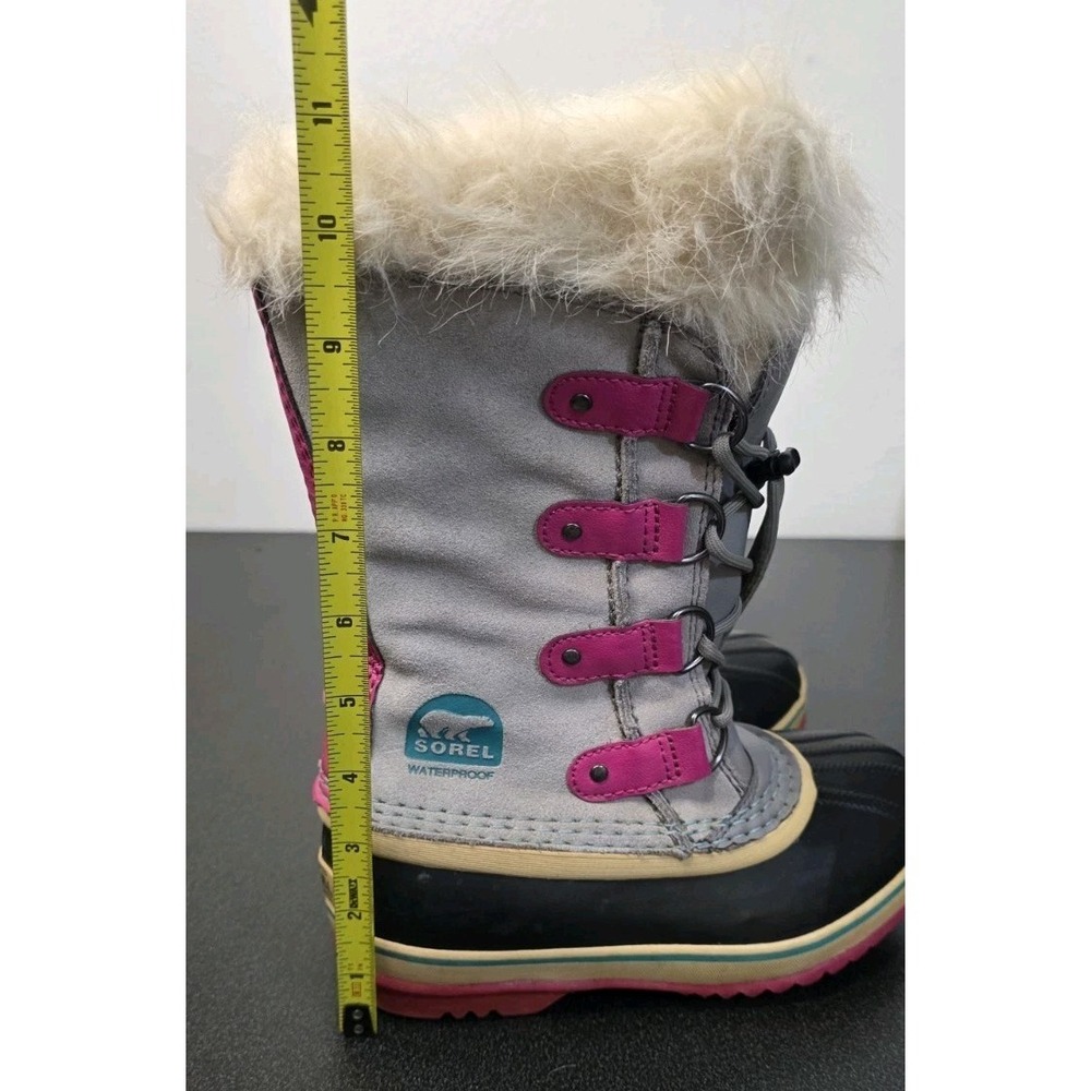 Sorel Boots 2 Gray Pink Joan of Arctic Duck Winter‎ Snow Waterproof Insulated - Picture 7 of 7
